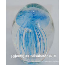 Персонализированного кристалл медузы мяч для подарка и украшения сувениры